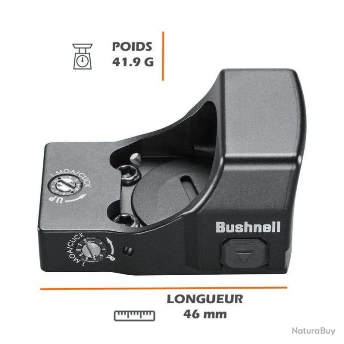 Viseur Point-rouge Bushnell RXS-250 1x25, Offre Incroyable, Vente Flash Stock Limité !!! – Image 3