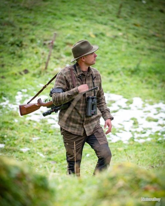 Deerhunter Chemise Noah Stormliner (Couleur: Carreaux Vert/brun, Taille: L) â Image 4