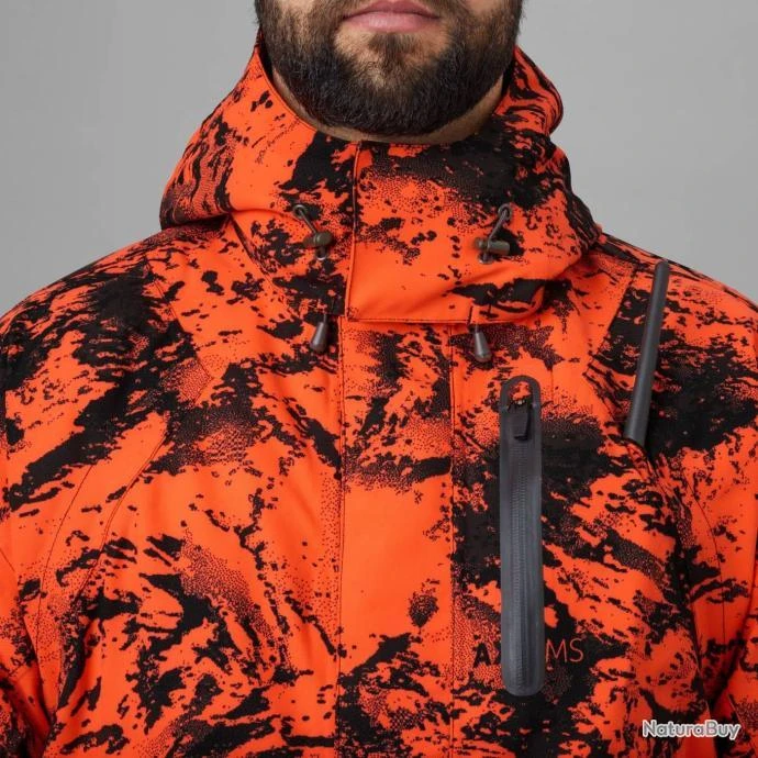 Härkila Veste Wildboar Pro HWS Insulated AXIS MSP Orange Blaze – Image 4