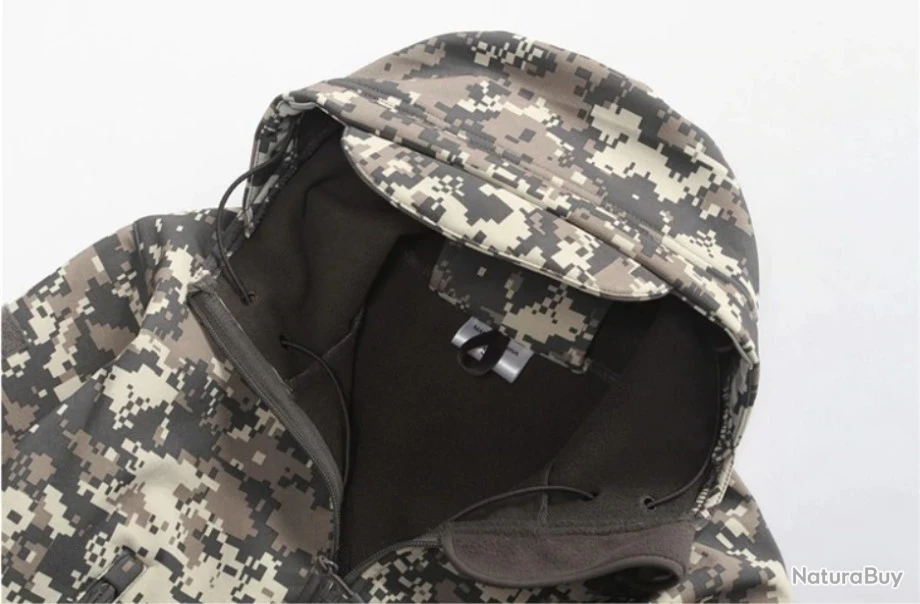 Veste Enfant, Coupe-vent, Kaki, Taille De 6ans à 12ans. – Image 4