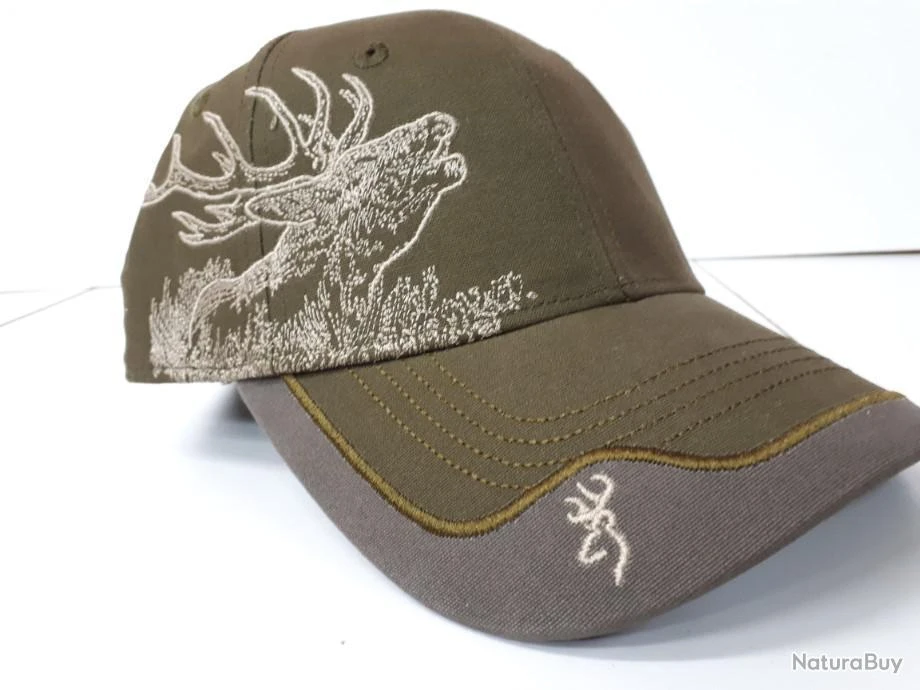AXEL 4137 CASQUETTE DE CHASSE BROWNING DEERSCENE NEUF TAILLE UNIQUE