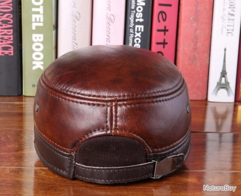 !!!! LIVRAISON OFFERTE !!!! NOUVEAUTÉ 2021 !!!! Casquette Cuir Véritable JEEP Réf 324 – Image 6