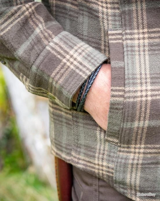 Deerhunter Chemise Noah Stormliner (Couleur: Carreaux Vert/brun, Taille: L) â Image 6