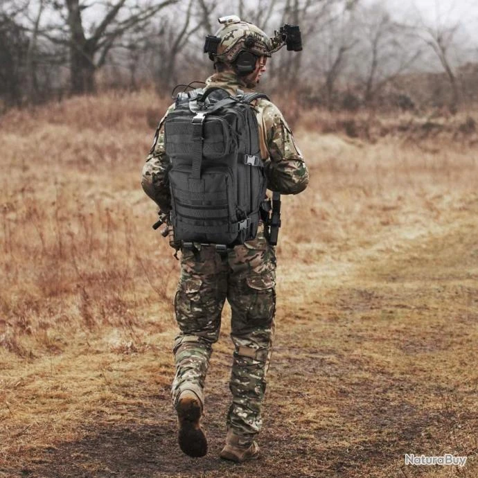 Nitecore Sac à Dos Militaire Tactique Multifonction 35L Pour Randonnée Chasse Pêche Camping Trekking Escalade – Image 6