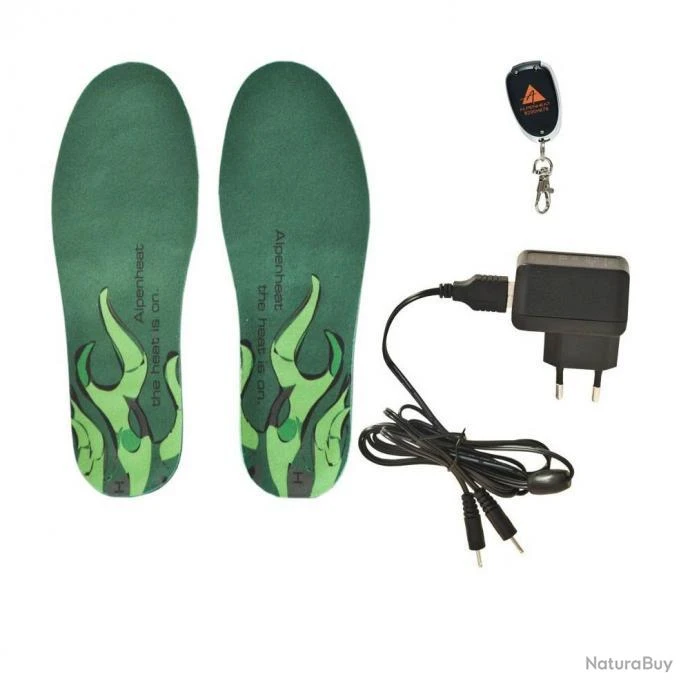 ALPENHEAT Semelle Chauffante "WIRELESS HOTSOLE" Accu Intégré L/XL