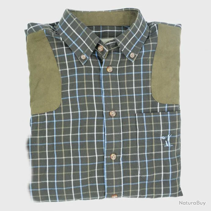 Chemise De Chasse Sologne En Coton Taille 1 – Image 6