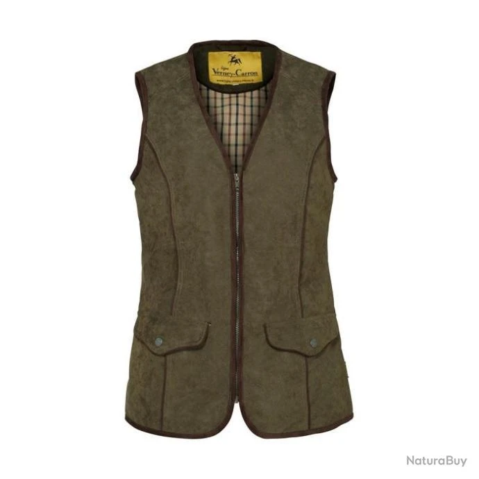 Gilet De Chasse Femme Verney Carron Perdrix Vert