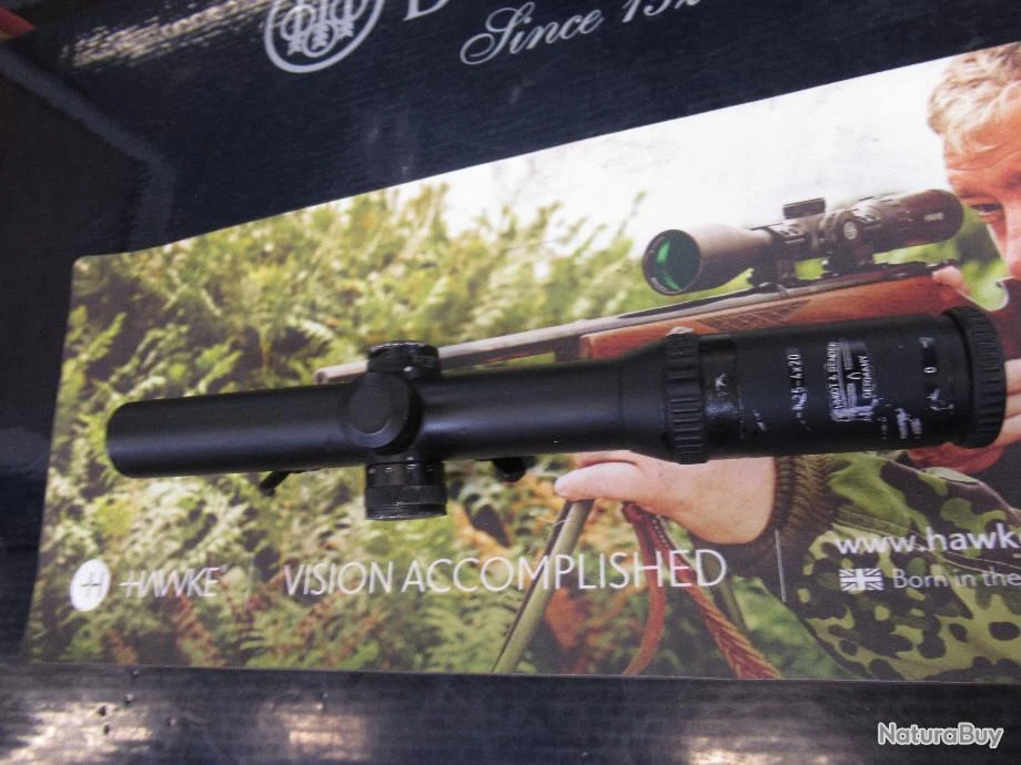 LUNETTE BATTUE 1.25-4X24 SCHMIDT ET BENDER RETICULE VARIANT A RAIL LUMINEUSE – Image 7