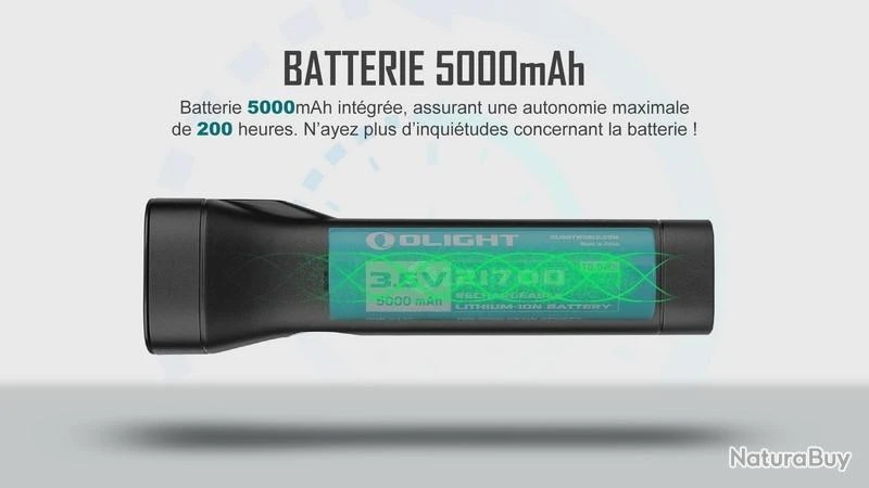 Lampe Torche Olight ARCHER ? 1000 Lumens – Image 7