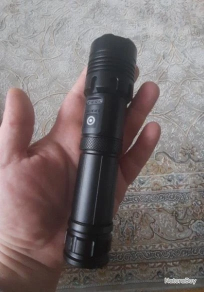 Lampe Torche Tactique LED Surpuissante, Rechargeable USB Multifonctions – Image 7