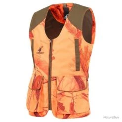Gilet De Chasse Enfant Stagunt Milano Blaze Camo