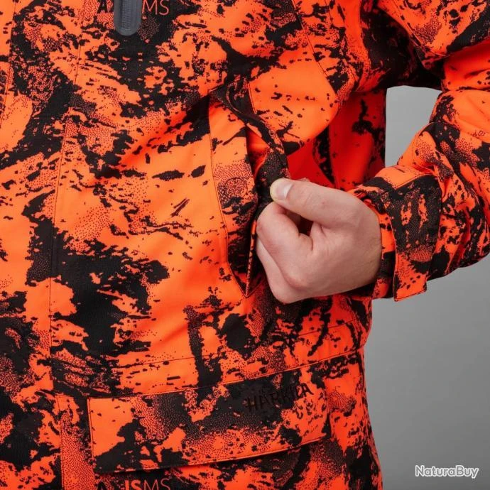 Härkila Veste Wildboar Pro HWS Insulated AXIS MSP Orange Blaze – Image 8