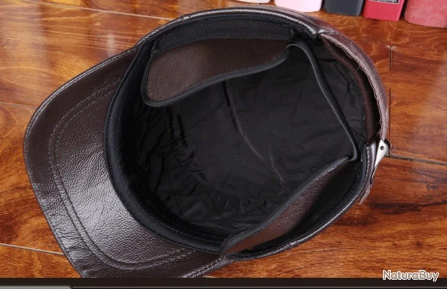 !!!! LIVRAISON OFFERTE !!!! NOUVEAUTÉ 2021 !!!! Casquette Cuir Véritable JEEP Réf 324 – Image 9