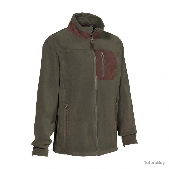 Blouson Polaire Brodé Chasse Taille 03