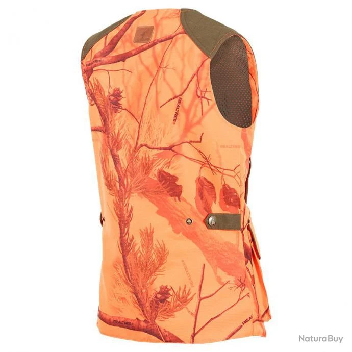 Gilet De Chasse Enfant Stagunt Milano Blaze Camo â Image 2
