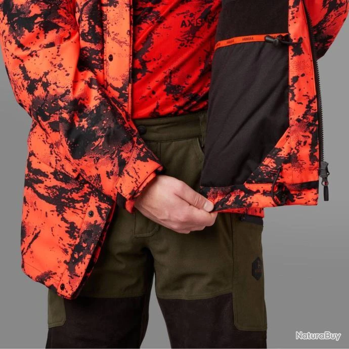 Härkila Veste Wildboar Pro HWS Insulated AXIS MSP Orange Blaze – Image 9