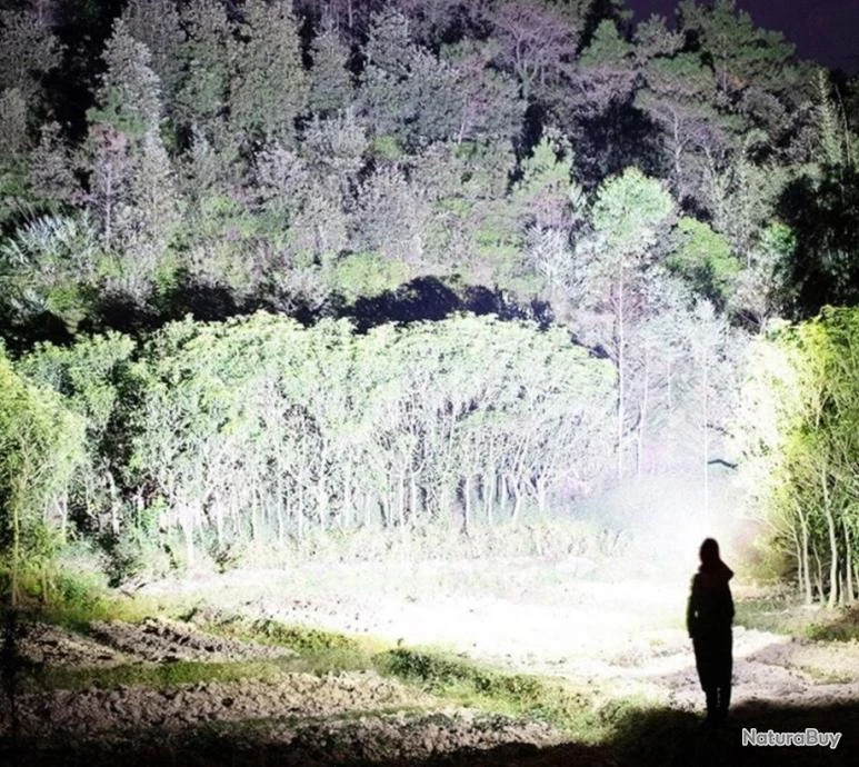 Lampe Torche Tactique LED Surpuissante, Rechargeable USB Multifonctions – Image 9