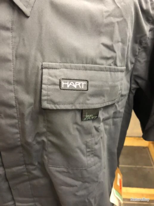 HANGAR33 CHEMISE HART SKYE BLEU TAILLE M ANCIEN MODELE – Image 2