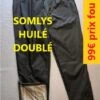 FUSEAU HUILÉ DOUBLÉ SOMLYS IMPERWAX 555 T 52 11305