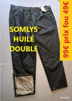 FUSEAU HUILÉ DOUBLÉ SOMLYS IMPERWAX 555 T 52 11305