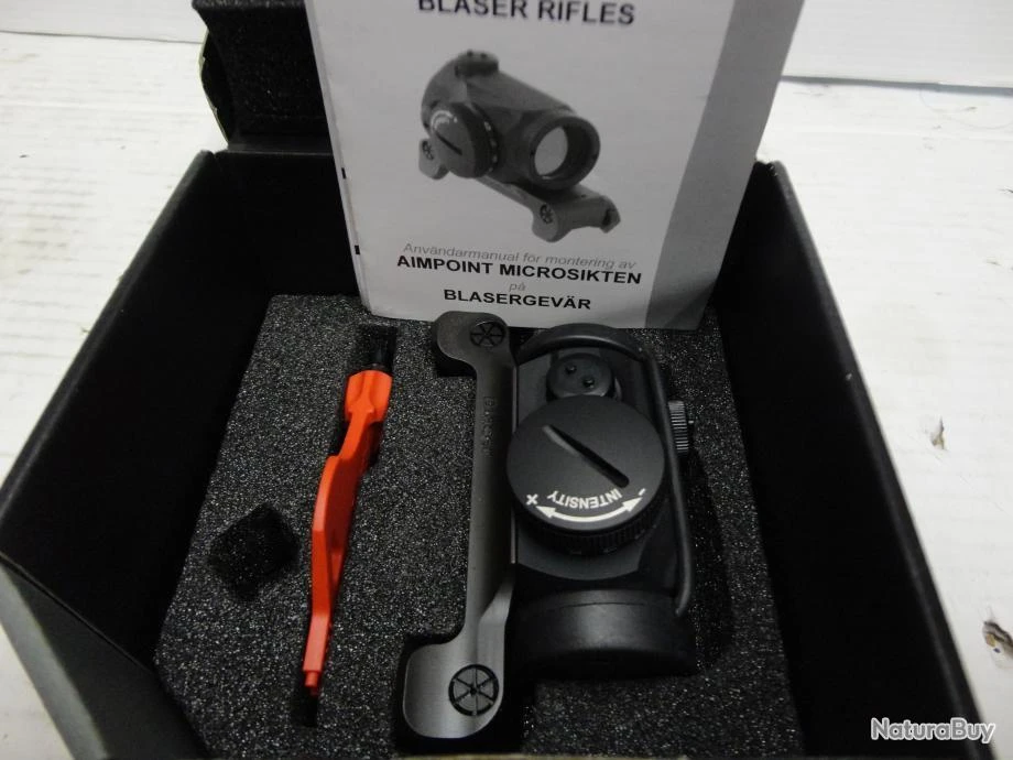 N2175- AIMPOINT MICRO H1 (2 MOA) AVEC MONTAGE BLASER - NEUF!!!!! – Image 4