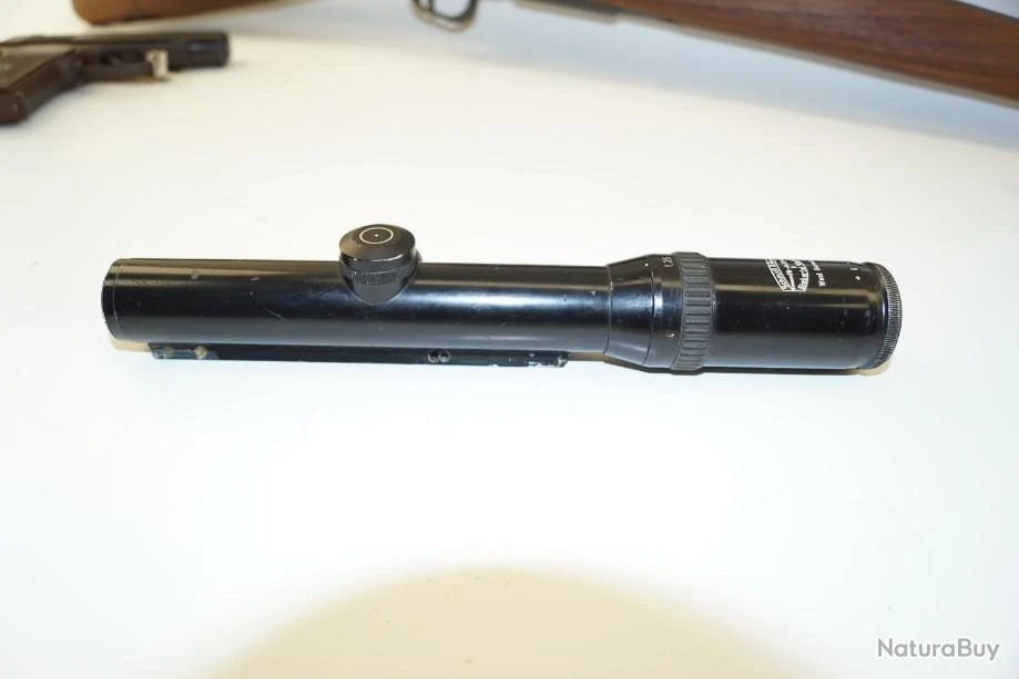 Lunette Schmidt & Bender 1 1/4 -4x20 Réticule N°9 ( Brocard) A Rail Sans Prix De Reserve !! – Image 2