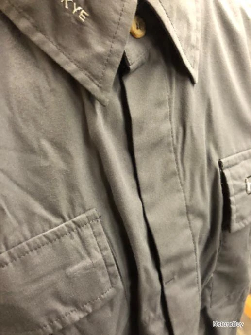 HANGAR33 CHEMISE HART SKYE BLEU TAILLE M ANCIEN MODELE – Image 5