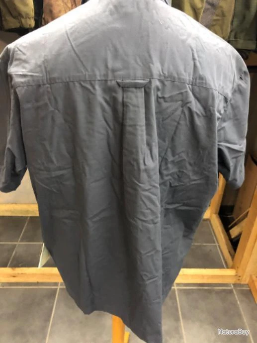 HANGAR33 CHEMISE HART SKYE BLEU TAILLE M ANCIEN MODELE – Image 7