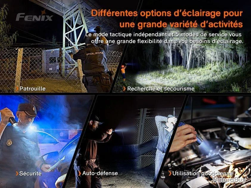 Lampe Torche Fenix TK35UE V2.0 - 5000 Lumens – Image 4