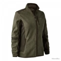 Veste Polaire Contrecollée Femme DeerHunter Pam Vert