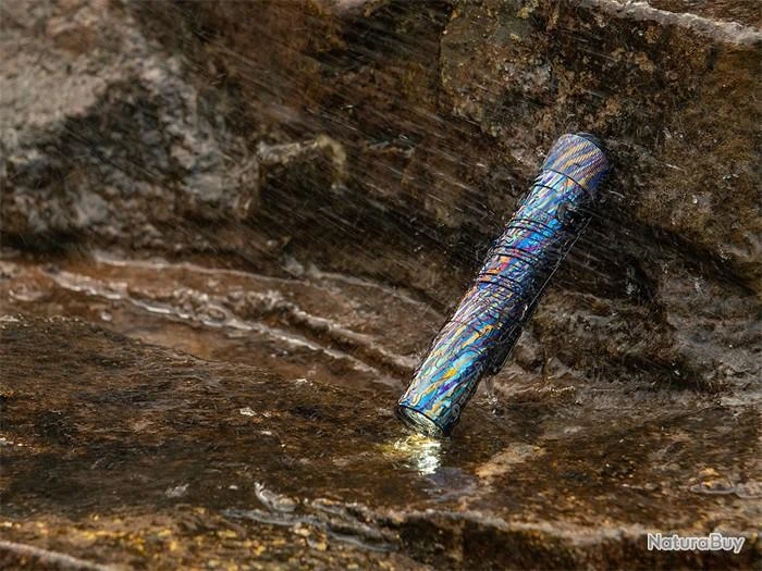Olight I3T EOS Titanium Damascus – Image 9