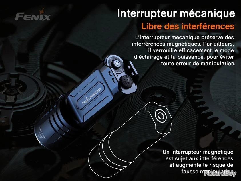 Lampe Torche Fenix TK35UE V2.0 - 5000 Lumens – Image 7